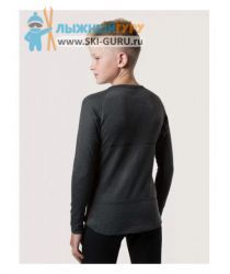 Термофутболка Comazo, модель Active -35° (Kid), цвет антрацит мелированный, размер 152