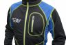 Куртка разминочная RAY, модель Star (Unisex), цвет черный/синий желтый шов размер 46 (S)