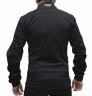 Куртка разминочная RAY, модель Casual (Kid), цвет черный/зеленый, размер 36 (рост 135-140 см)