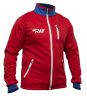 Куртка разминочная RAY, модель Star (Unisex), цвет красный/синий белая молния размер 44 (XS)
