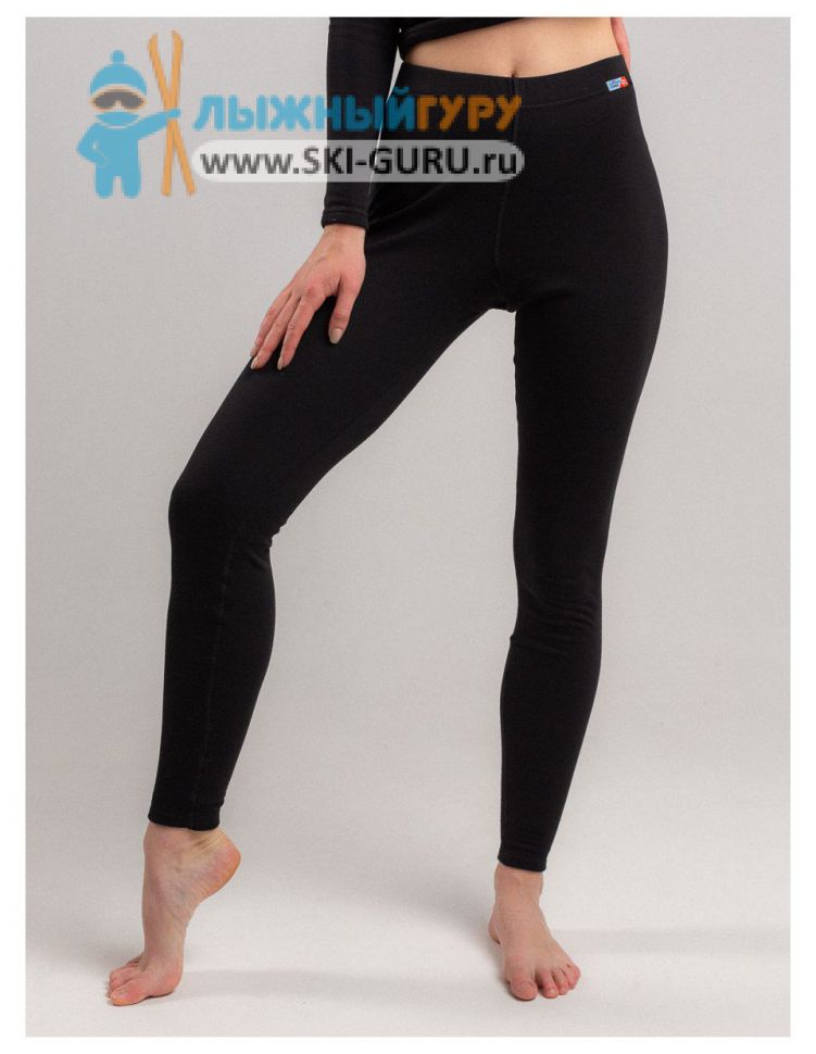 Термолеггинсы Comazo, модель Sport -25° (Woman), цвет черный, размер 54