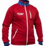 Куртка разминочная RAY, модель Star (Unisex), цвет красный/синий белая молния размер 52 (XL)
