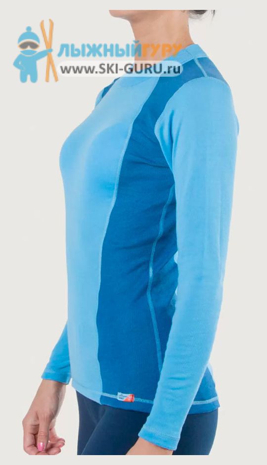 Термофутболка Comazo, модель Active -25° (Woman), цвет голубой, размер 52 