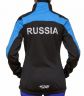 Куртка разминочная RAY, модель Pro Race (Woman), цвет синий/черный, размер 46 (M)