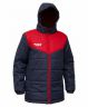 Куртка утеплённая RAY, модель Экип (Unisex), цвет темно-синий/красный, размер 44 (XS)