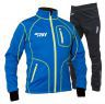 Лыжный костюм RAY, модель Star (Unisex), цвет синий/желтый (штаны с кантом) размер 44 (XS)