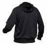 Толстовка RAY, модель Классик с капюшоном (Unisex), цвет черный размер 42 (XXS)
