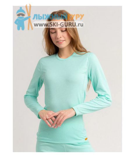 Термофутболка Comazo, модель Active -25° (Woman), цвет Светло-бирюзовый, размер 46 
