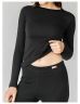 Термофутболка Comazo, модель Active -25° (Woman), цвет черный, размер 48 (XXL)