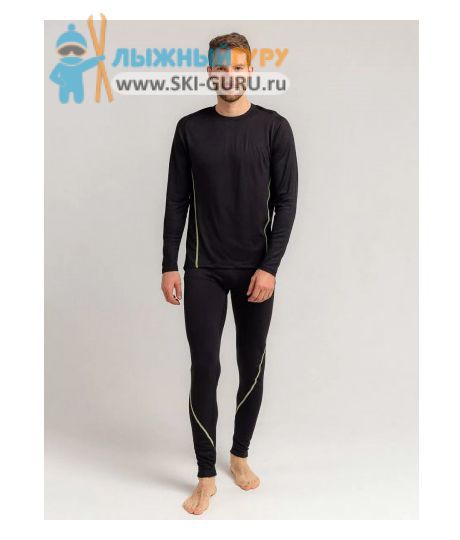 Термофутболка Comazo, модель Sport -15° (Man), цвет черный, размер 54 (XXL)