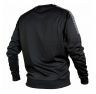 Толстовка RAY, модель Классик без капюшона (Unisex), цвет черный размер 46 (S)