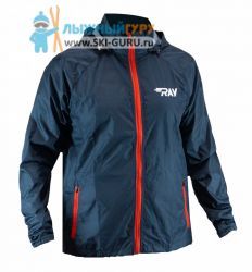 Ветровка RAY (UNI) непромокаемая с сумкой, цвет темно синий, размер 56 (XXXL)