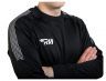 Толстовка RAY, модель Классик без капюшона (Unisex), цвет черный размер 42 (XXS)