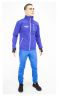 Куртка разминочная Ray, модель Star (Unisex), цвет фиолетовый/синий, размер 48
