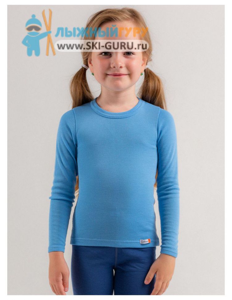 Термофутболка Comazo, модель Active -25° (Kid), цвет синий, размер 164