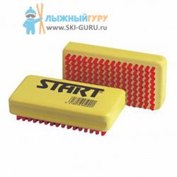 Ручная щетка Start красный нейлон