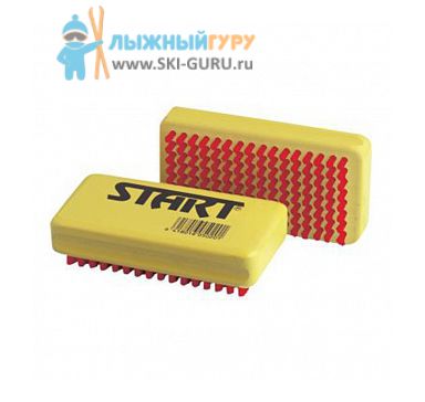 Ручная щетка Start красный нейлон