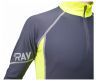 Лыжный гоночный комбинезон Ray, модель Star (Unisex), цвет серый/неоновый, размер 50