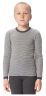 Термофутболка Comazo, модель Active -25° (Kid), цвет антрацитовый/белый, размер 164