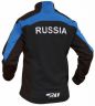 Лыжный разминочный костюм RAY, модель Pro Race (Man), цвет черный/синий размер 48 (M)
