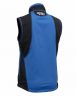 Жилет разминочный RAY, модель Star (Unisex), цвет черный/синий синий шов размер 54 (XXL)