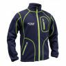 Разминочная куртка RAY, модель Star (Unisex), цвет фиолетовый/черный/желтый размер 46 (S)