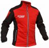 Куртка разминочная RAY, модель Race (Unisex), цвет красный/черный размер 48 (M)