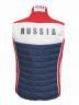 Жилет утепленный RAY, модель Cool (Unisex), цвет синий/белый/красный, размер 52 (XL)