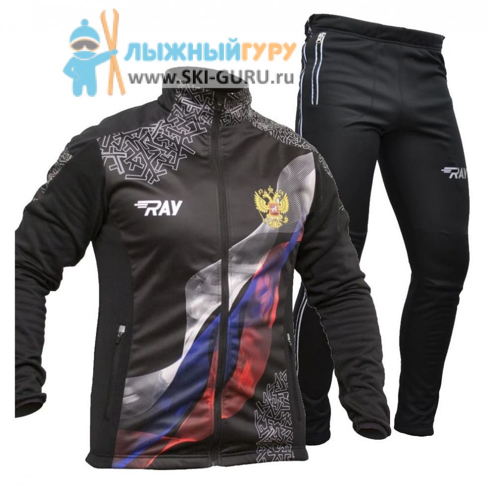Лыжный костюм RAY, модель Pro Race принт (Man), размер 54 (XXL)