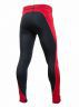 Спортивные лосины беговые компрессионные RAY, модель Elite (Unisex), цвет черный/красный размер 52 (XL)