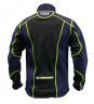 Разминочная куртка RAY, модель Star (Unisex), цвет фиолетовый/черный/желтый размер 52 (XL)