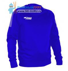 Толстовка RAY, модель Классик без капюшона (Unisex), василек размер 48 (M)