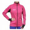 Куртка разминочная RAY, модель Star (Woman), цвет малиновый/черный, размер 56 (4XL)