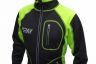 Лыжный разминочный костюм RAY, модель Star (Unisex), цвет черный/лимон желтый шов размер 50 (L)