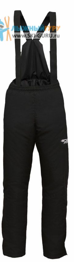 Брюки утепленные RAY, модель Экип (Unisex), цвет черный размер 60 (5XL)