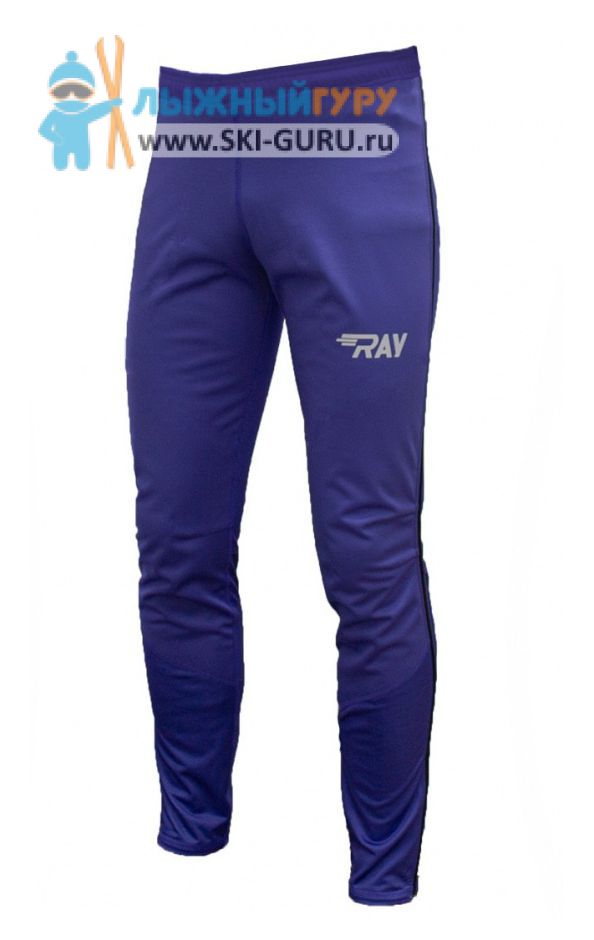 Брюки беговые RAY, модель Run (Kid), цвет фиолетовый, размер 34 (рост 128-134 см)