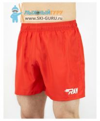 Шорты RAY укороченные (MEN), без подтрусников, красный (50 RU/44 EUR/L)