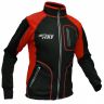 Куртка разминочная RAY, модель Star (Unisex), цвет черный/красный красный шов размер 54 (XXL)