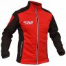 Лыжный разминочный костюм RAY, модель Race (Unisex), цвет красный/черный размер 46 (S)