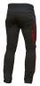 Брюки беговые RAY, модель Active (Unisex), цвет черный/красный, размер 58 (4XL)