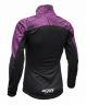 Куртка разминочная RAY, модель Pro Race (Woman), фиолетовая принт, размер 50 (XL)