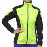 Куртка разминочная RAY, модель Pro Race (Woman), цвет салатовый/черный, размер 56 (4XL)