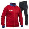 Лыжный костюм RAY, модель Star (Unisex), цвет красный/синий красная молния (штаны с кантом) размер 52 (XL)