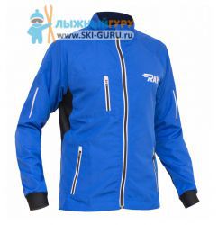 Куртка беговая RAY, модель Sport (Unisex), цвет синий/черный, размер 52