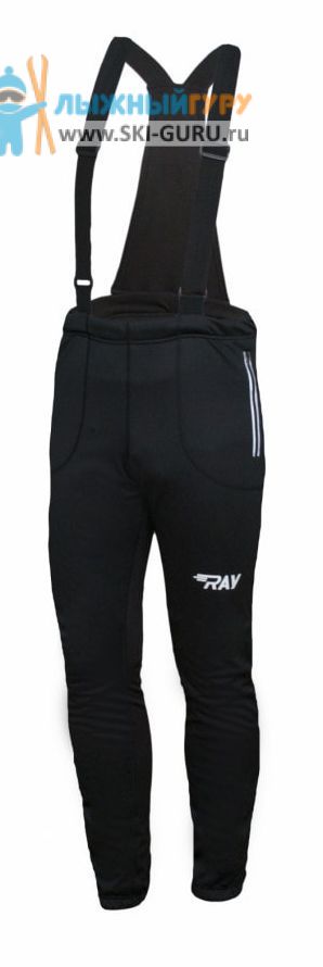 Брюки спортивные RAY, модель Tour (Unisex), цвет черный размер 48 (M) на рост 176 см