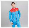 Куртка разминочная Nordski, модель Pro (Man), принт Rus, цвет синий/красный, размер 52 (XL)