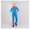 Куртка разминочная Nordski, модель Pro (Woman), принт Rus, цвет синий/красный, размер 44 (XL)