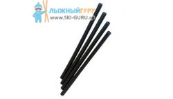 Пластик для ремонта поверхности лыж Ray, 200x8x8 мм, форма цилиндр, цвет черный