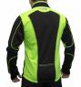 Куртка разминочная RAY, модель Star (Unisex), цвет черный/лимон желтый шов размер 52 (XL)
