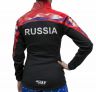 Куртка разминочная RAY, модель Pro Race принт (Woman), красный флаг РФ, размер 46 (M)